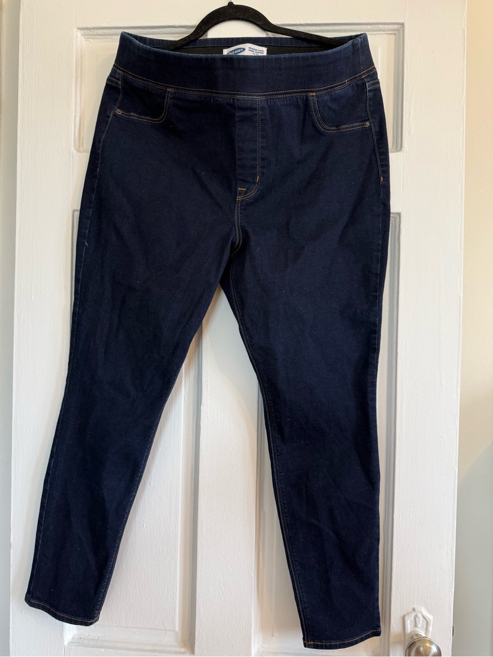 Old Navy Dark Indigo Pull-On Jeggings